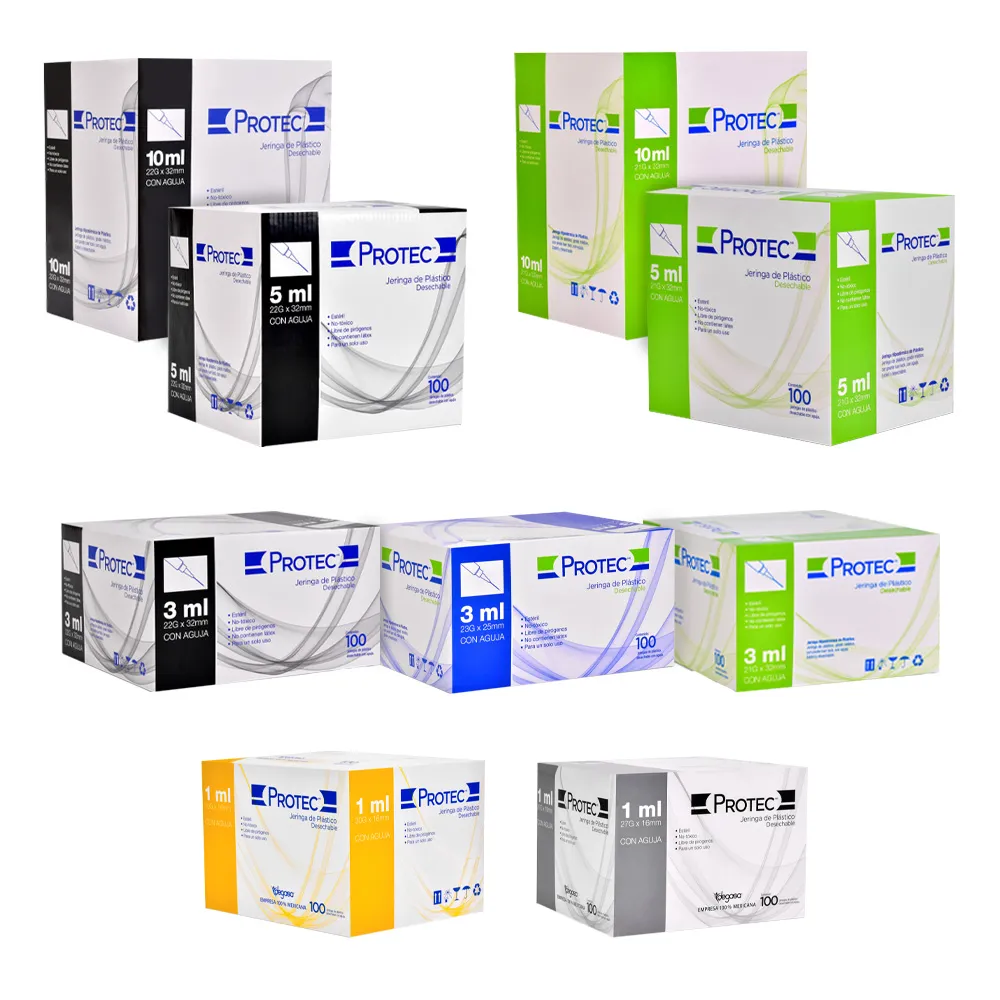 JERINGA DESECHABLE PROTEC