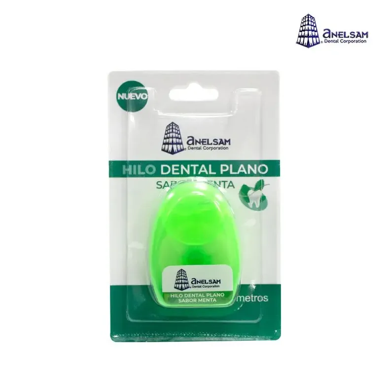 HILO DENTAL PLANO SABOR MENTA 50M ANELSAM