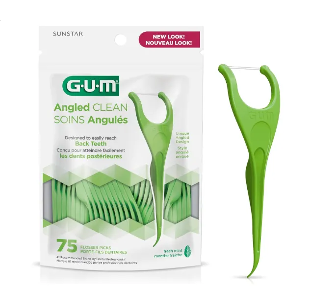 FLOSSER ANGULADO CON 75 GUM