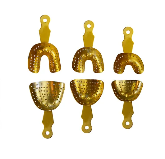 CUCHARILLA ALUMINIO INFANTIL DORADA CON 6