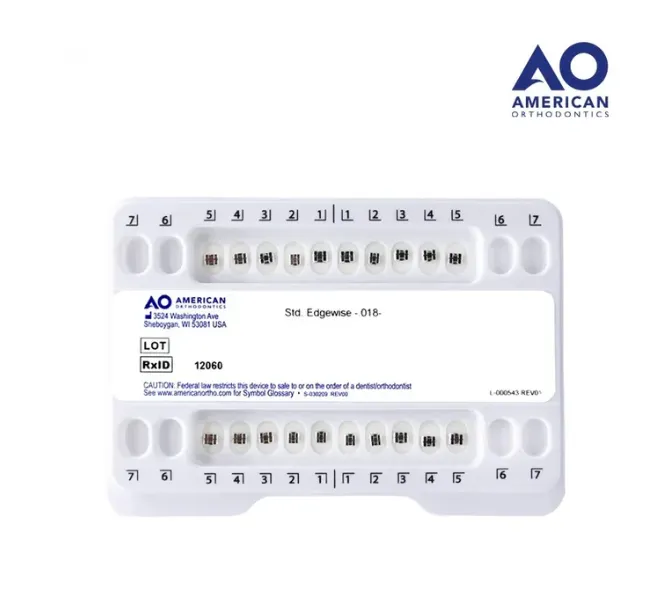 BRACKETS MINI ESTANDAR .018 AO