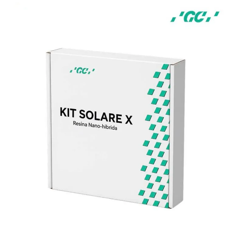 KIT RESINA NANOHIBRIDA SOLARE X (5 JERINGAS + BOND + MICRO APPLICADORES + SOFLEX)