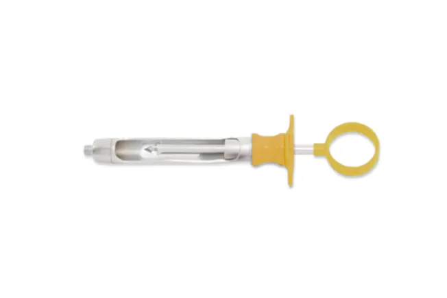 JERINGA CARPULE NEW G DORADO CON SILICON 6B