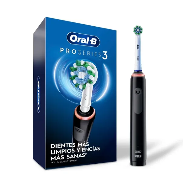 CEPILLO DE DIENTES ELECTICO CABEZAL REDONDO PRO SERIE 3 ORAL B
